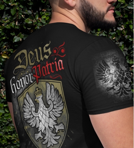 Koszulka-Deus Honor Patria